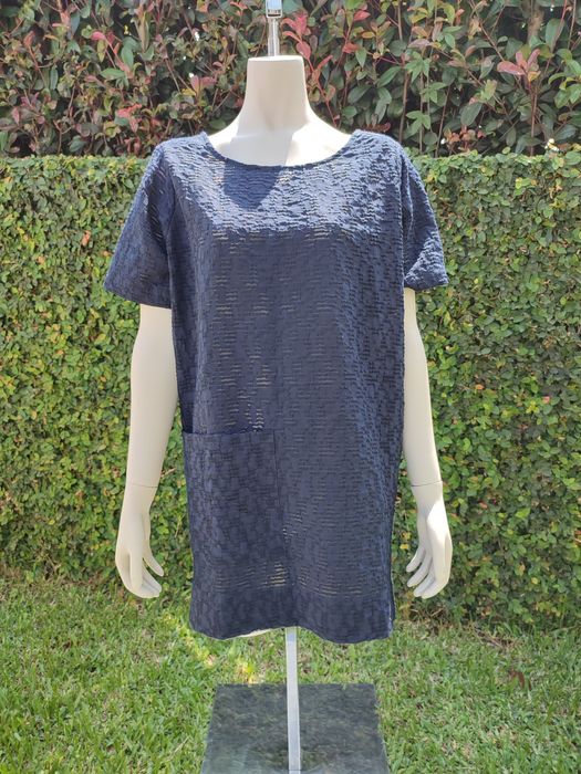 Vestido Azul Escuro