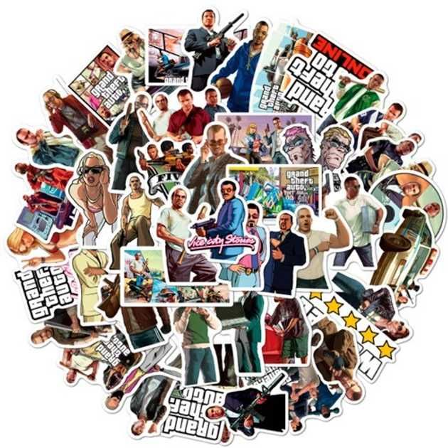 Стикеры на разную тематику, огромный выбор, наклейки от 25 штук