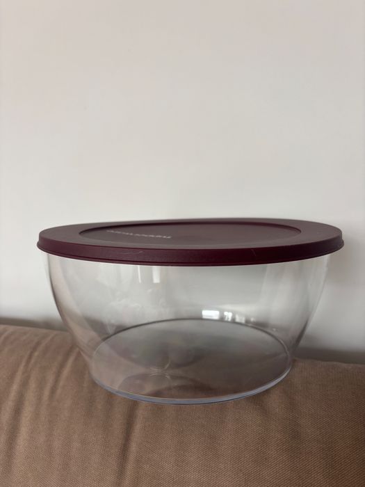 Tupperware miska krystaliczna perła z pokrywką 4 litry 4 l 4000 ml