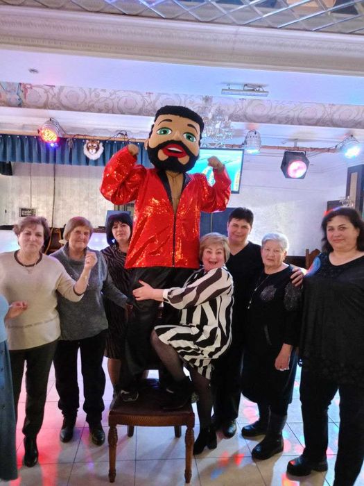 Аніматор Стіч/Лабубу/Панда/Патрон/Ведмідь/Стриптизери Лялькові/Стрипти