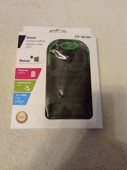 PowerBank z baterią solarna Tracer 5000 mAh