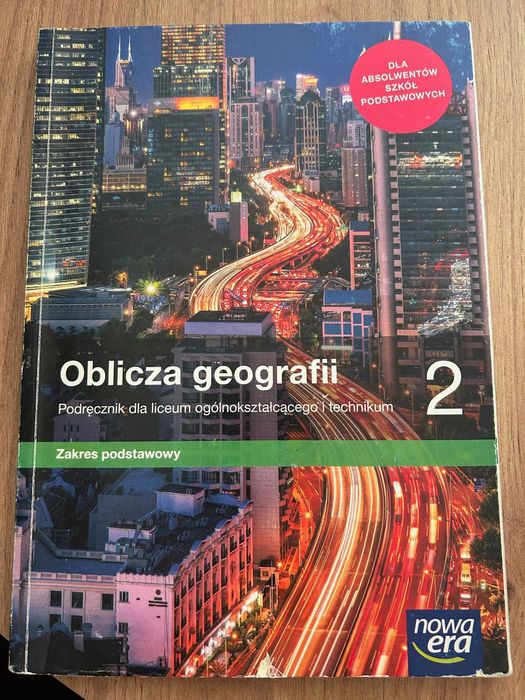 Oblicza geografii klasa 2 podręcznik zakres podstawowy