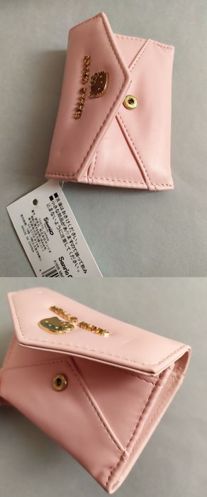 SANRIO Hello Kitty женский мини кошелёк японский розовый гаманець
