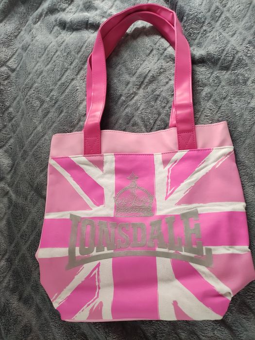 Torba torebka shopperka Lonsdale pink