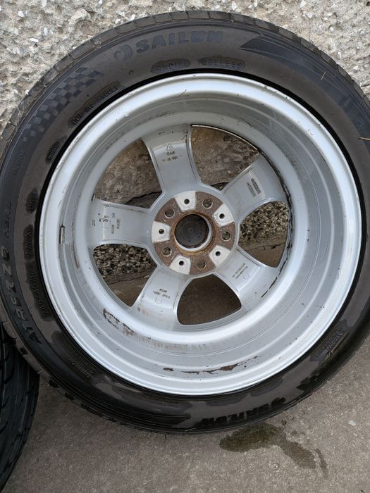 Alufelgi 17" 5x120 + opony letnie 245/45R17 2023r