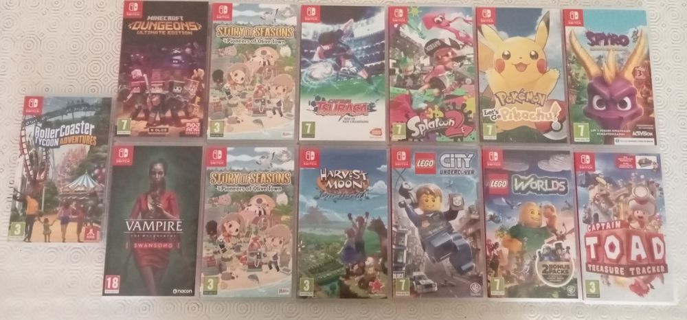 Jogos Nintendo Switch 20€