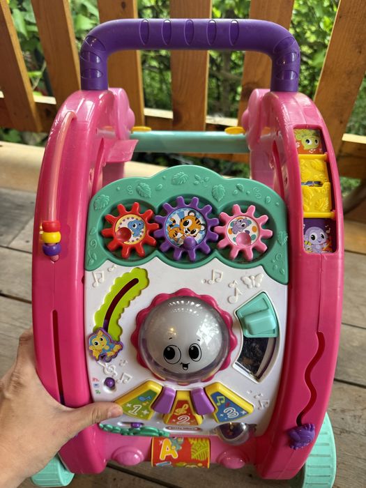 Little Tikes 3w1 chodzik pchacz stol aktywnosci