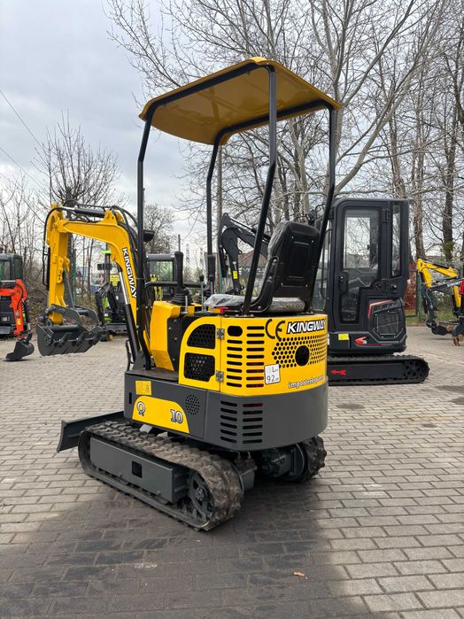 NOWA Minikoparka HT15 Kingway YAMA R10 Ramię skr 1000kg 14KM Euro5 ON