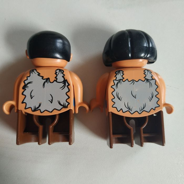 Винтажные фигурки человечки Лего Lego Duplo Первобытные люди