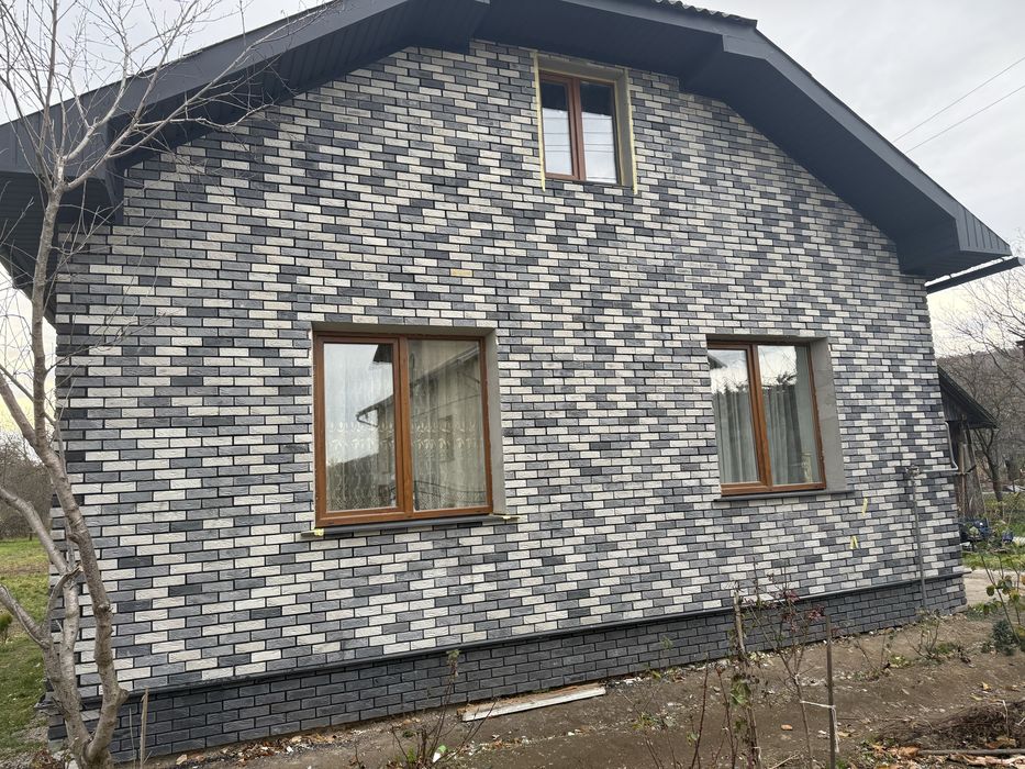 Термопанелі фасадні, фасадні роботи, утеплення пінопластом фасад