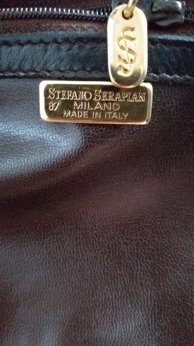 PREMIUM SERAPIAN STEFANO MAŁA oryginalna torebka skóra naturalna brąz