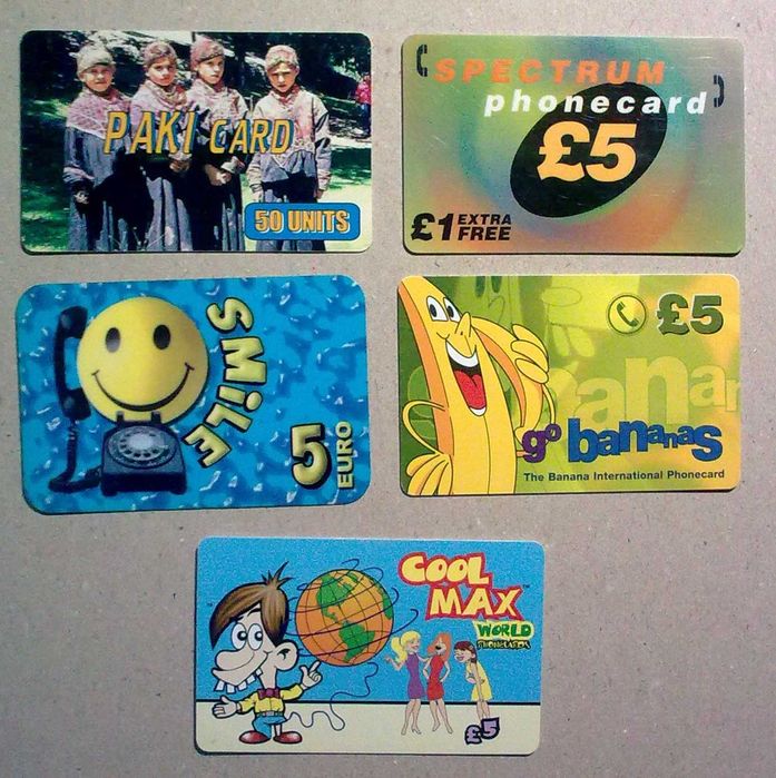 zestaw kart telefonicznych 26szt.