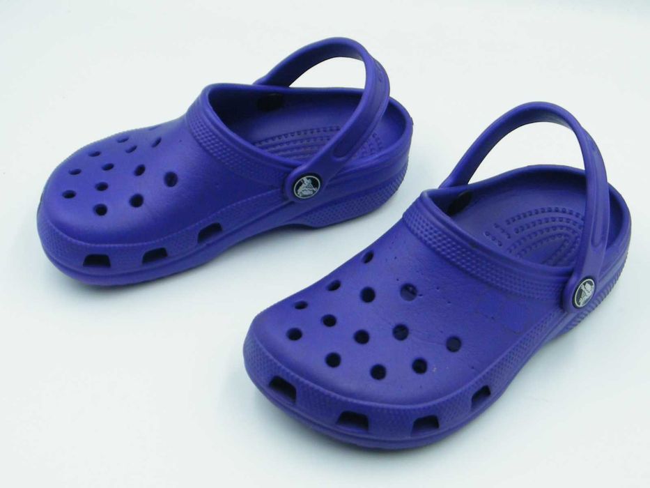 Crocs fiolet,zadbane