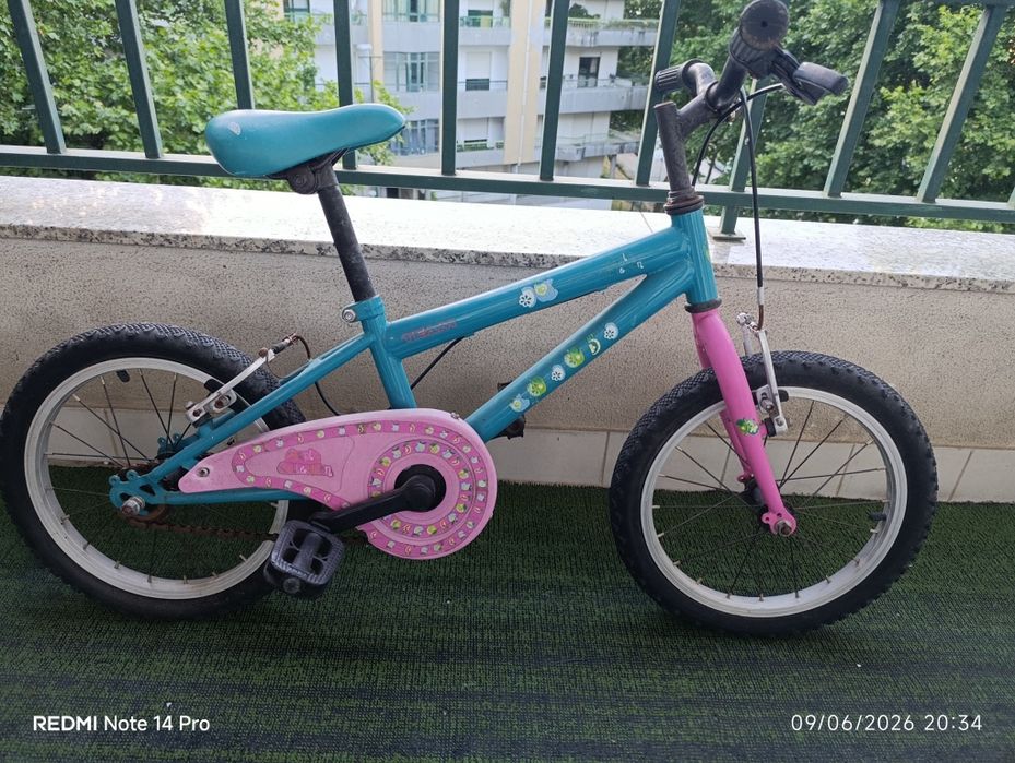 Bicicleta dos 3 aos 6anos