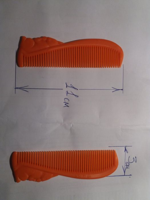 Расческа, гребінець пластмасовий новий