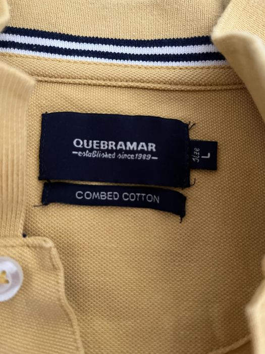 Polo QuebraMar Amarelo Mostarda