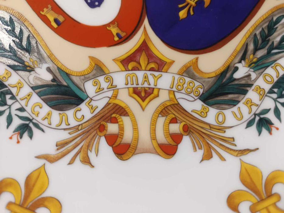 Prato Comemorativo – Casamento de D. Carlos I de Portugal