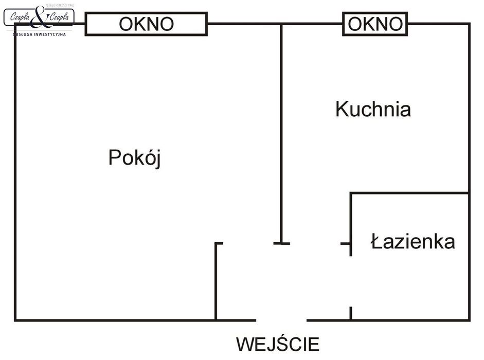Mieszkanie na wynajem, Gliwice, 1 pokój - Widok 4