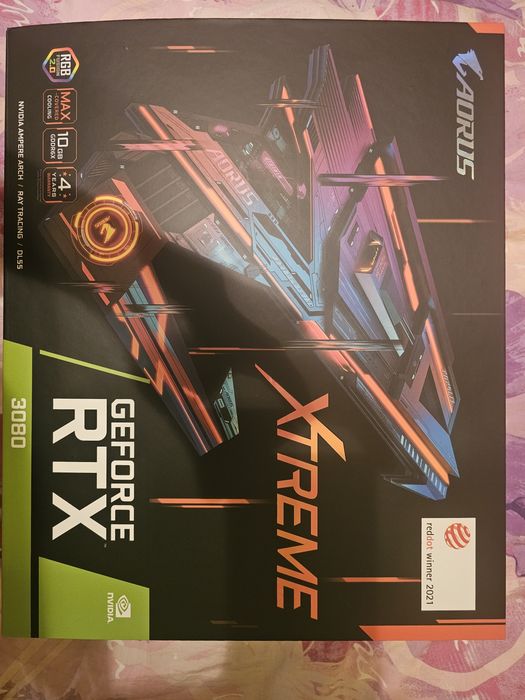 RTX 3080 Gigabyte Aorus Xtreme