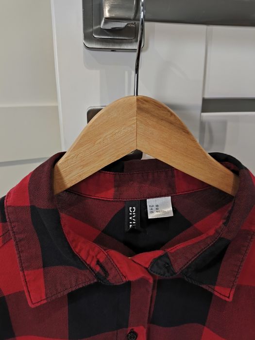 Koszula damska w kratkę H&M rozmiar M