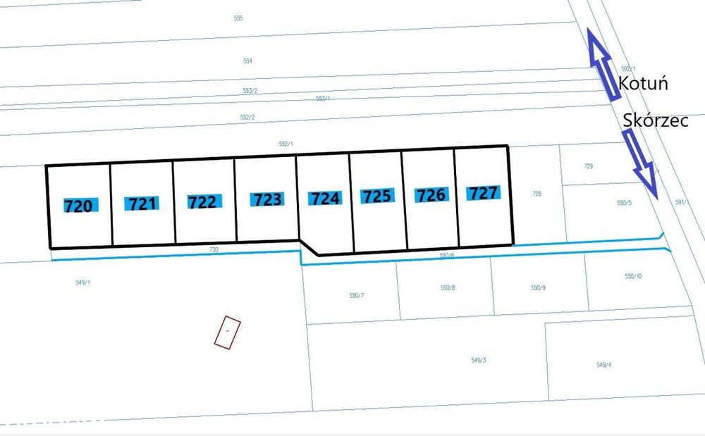 Działki budowlane w Chlewiskach pod Kotuniem! - Widok 2
