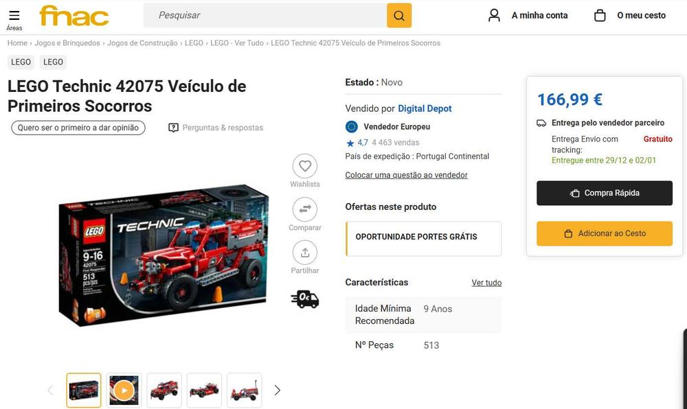 LEGO Technic 42075 – Montagem Alternativa Estilo Carro