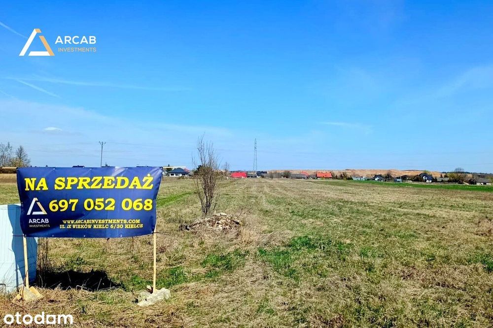 Sprzedam działkę budowlaną 3000 m² – Brzeziny