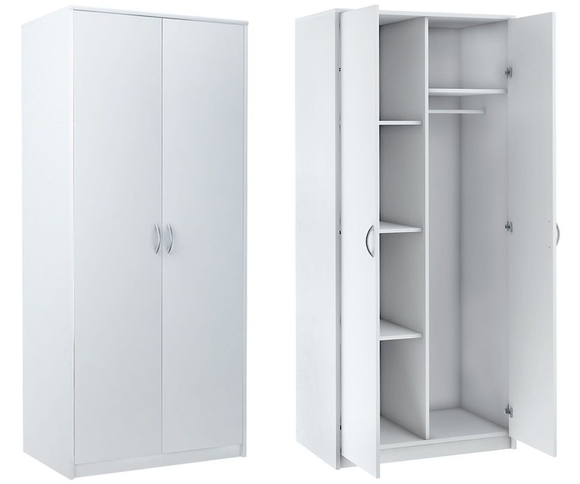 NOWA szafa z drążkiem i półkami 193x85x55 - DOSTĘPNA OD RĘKI
