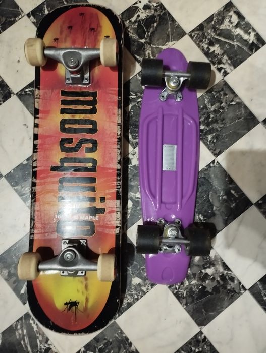 Суперский скейтборд и детский