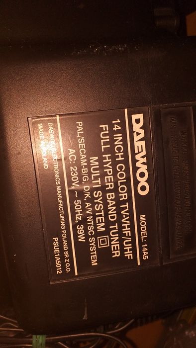 Deawoo telewizor 14" z pilotem