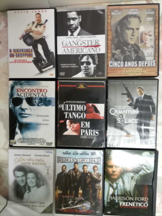 Filmes em DVD Originais de vários géneros