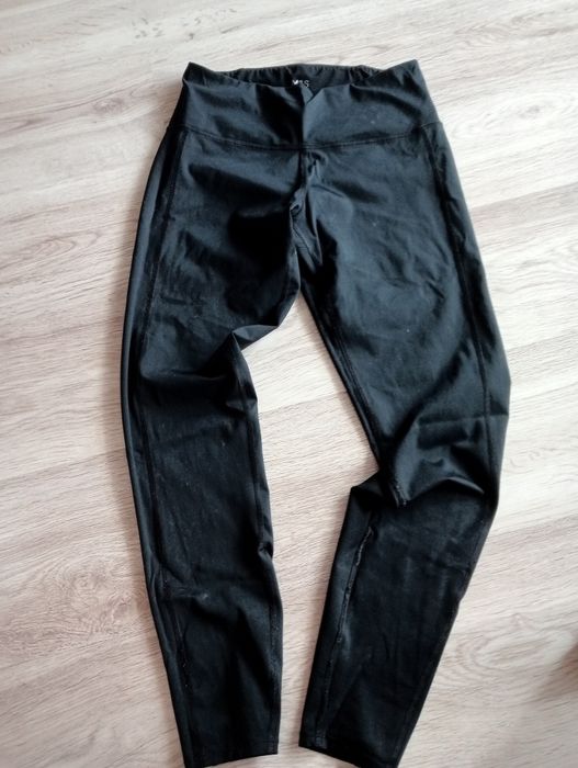 Leginsy na fitness czarne M małeL