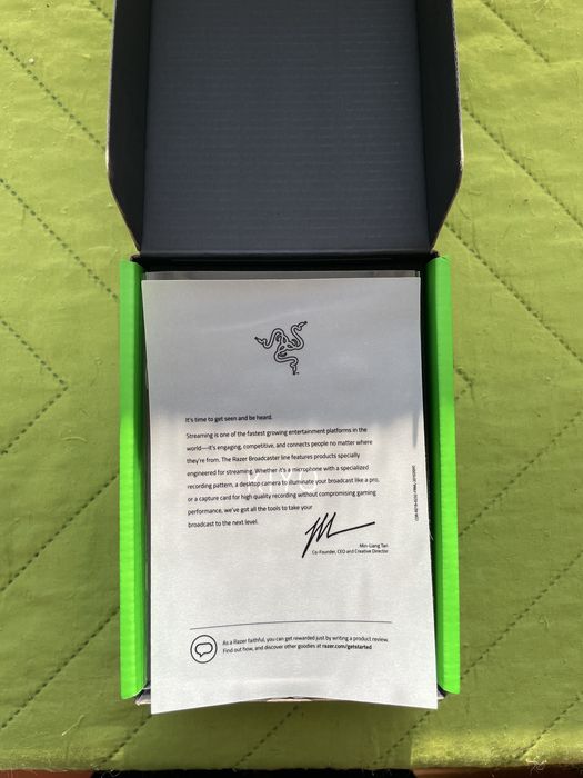 Vendo Webcam Razer Kiyo Full HD 1080p