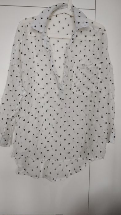 Śliczna bluzeczka mgiełka biust od ,110/114