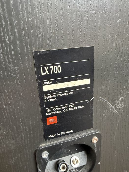 Głosniki JBL LX 700