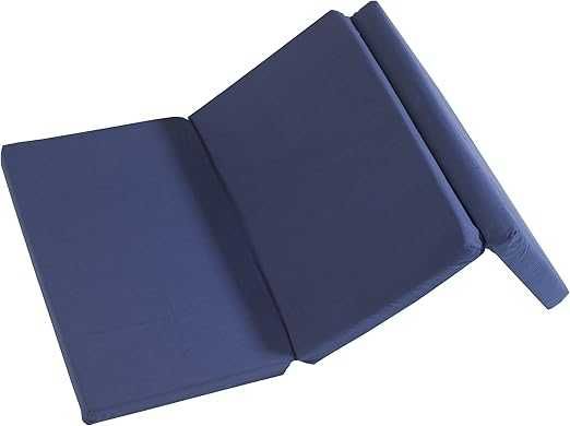 Roba Materac składany turystyczny do łóżeczka Niebieski 60x120cm