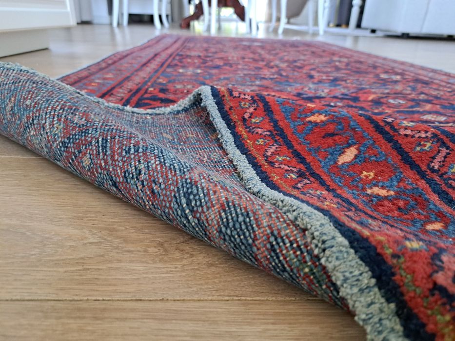 Kolekcjonerski perski chodnik ręcznie tkany Malajer 110x310cm nr1539