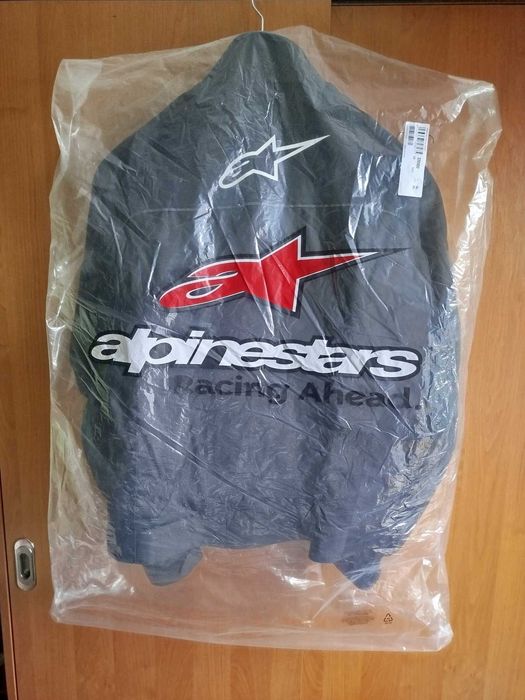 Стильна оригінальна мотокуртка Alpinestars на літо добре вентильована з захистом