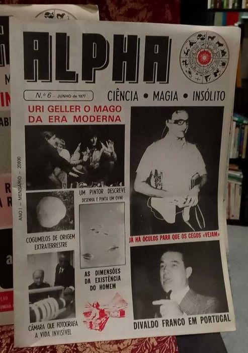 Revistas Alpha - Ciência, Magia, Insólito 3 Unidades