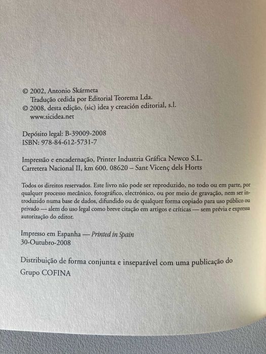 O Carteiro de Pablo Neruda, de Antonio Skármeta