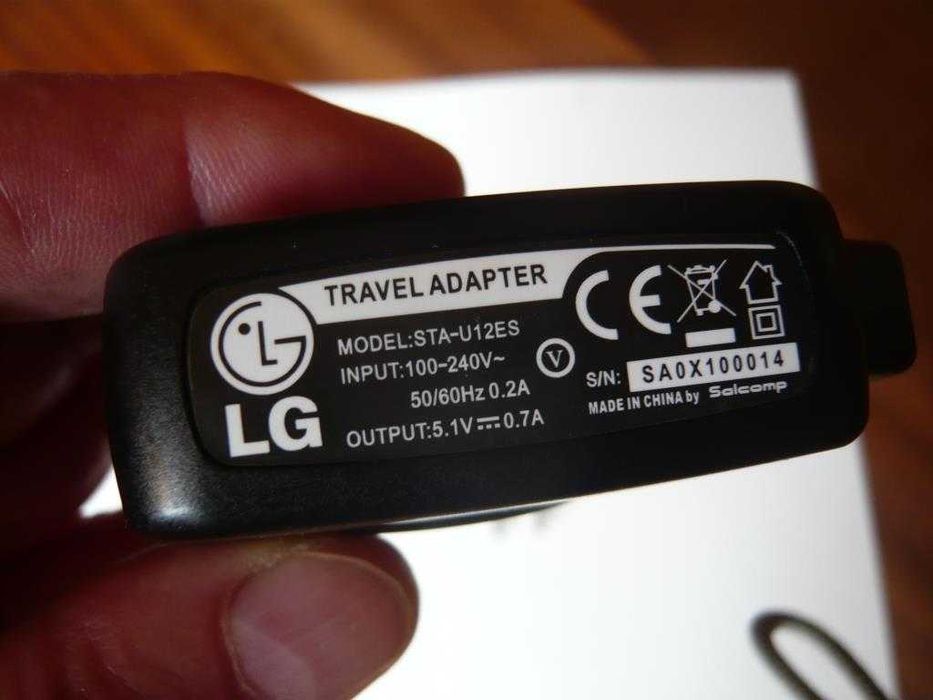 Carregadores LG e Samsung