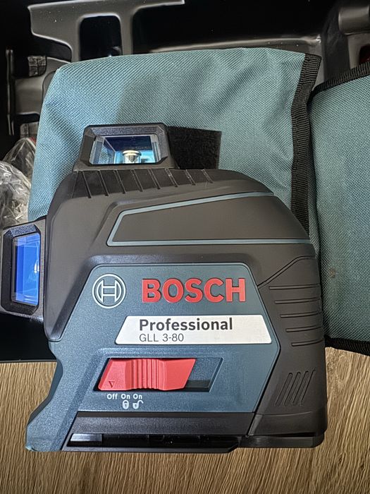 Laser liniowy 3 wiązki , 3x360 stopni BOSCH GLL 3-80 0601063S00
