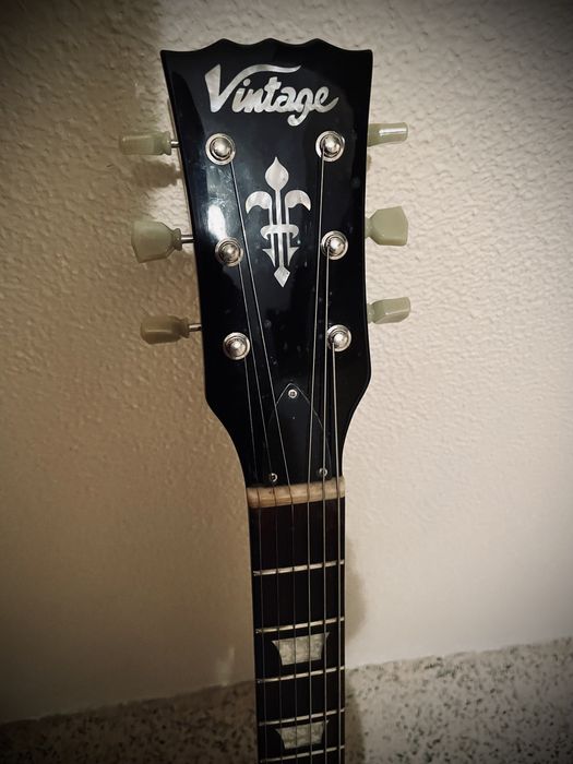 Vintage VS6 Cherry Canhoto com Upgrades