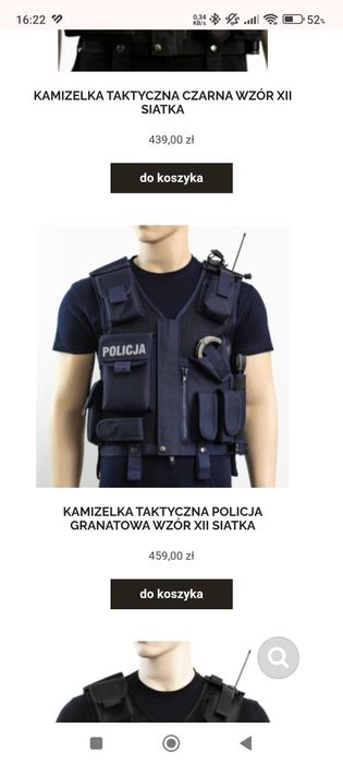 Kamizelka taktyczna POLICJA