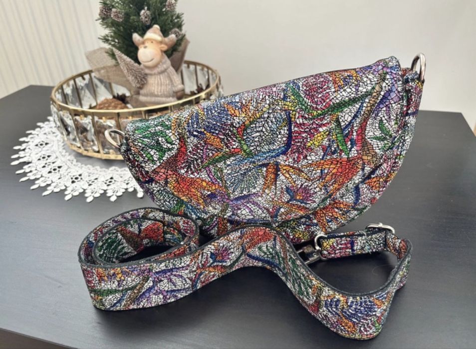 Skórzana torebka Cross-Body Bag Fabiola FREYA S nowa