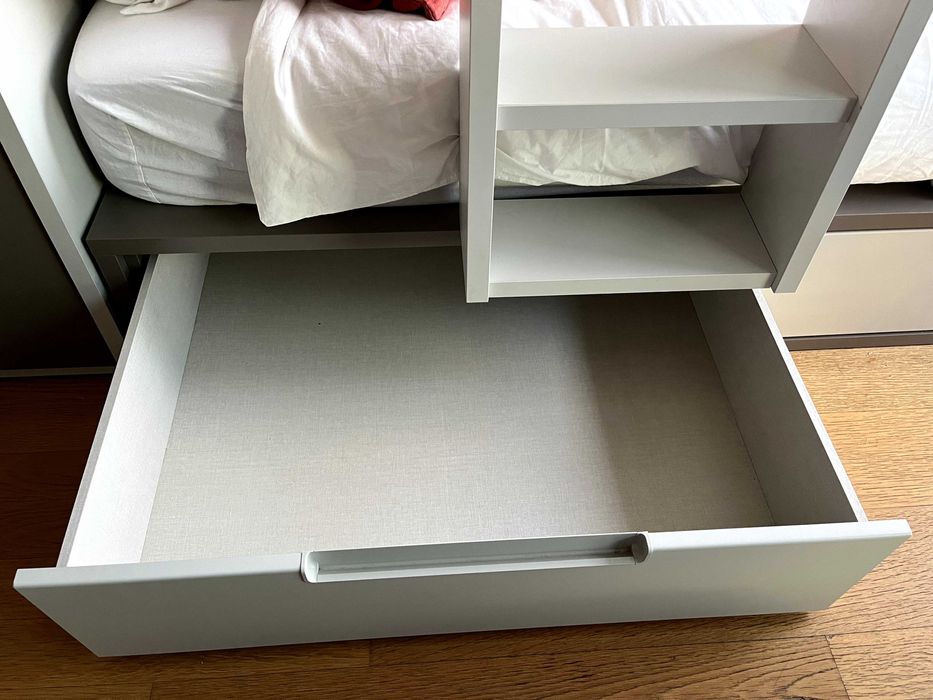 Cama Beliche com arrumação