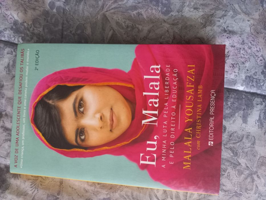 Livro Eu, Malala - editorial presença 2 edição
