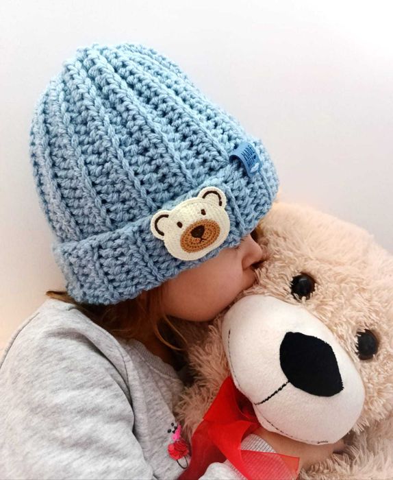Opaska szydełkowa dla dzieci – 100% handmade!