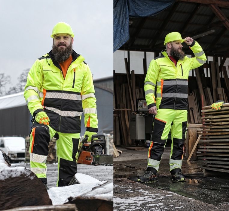 Спецодяг Спецодежда Сигнальна куртка робоча Сигнальная куртка рабочая