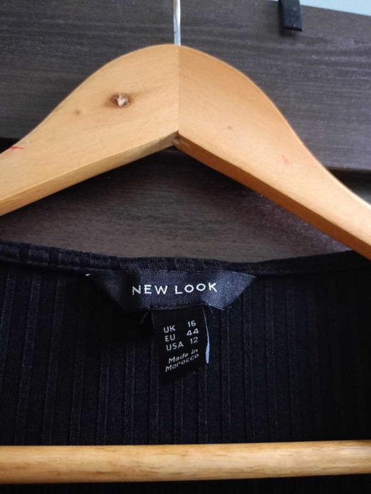 Блуза-топ чёрного цвета